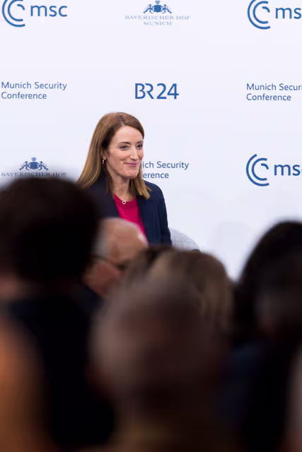 Photo 31 : Roberta METSOLA, EP President participates in the Munich Security Conference 2026