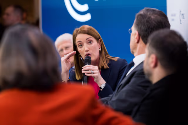 Photo 27 : Roberta METSOLA, EP President participates in the Munich Security Conference 2026