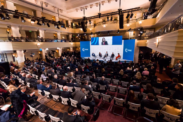 Photo 24 : Roberta METSOLA, EP President participates in the Munich Security Conference 2026