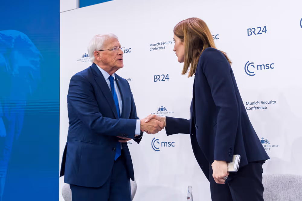 Roberta METSOLA, EP President participates in the Munich Security Conference 2026