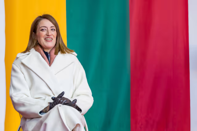 Official visit of Roberta METSOLA, EP President, to Vilnius (Lithuania) - Participation to the Lithuania’s State Restoration Day