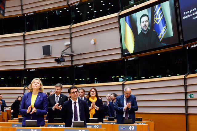 EP Extraordinary Plenary Session - Four years of Russia's war of aggression against Ukraine and European contributions to a just peace and sustained security for Ukraine