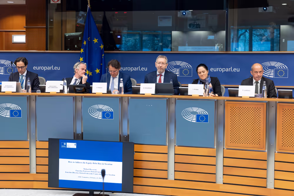 FISC - Public hearing on ' How to address the Equity-Debt Bias in Taxation? '