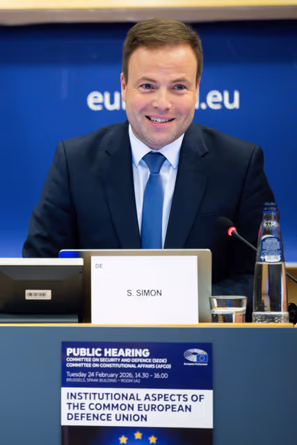 Fotagrafa 18: AFCO SEDE - Joint hearing on ‘ Institutional aspects of the Common European Defence Union ’