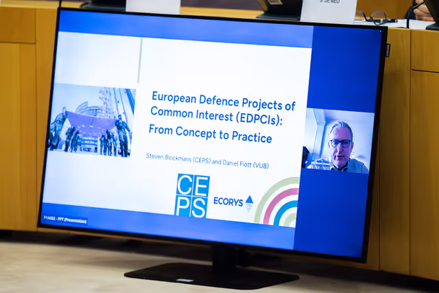 Fotagrafa 5: AFCO SEDE - Joint hearing on ‘ Institutional aspects of the Common European Defence Union ’