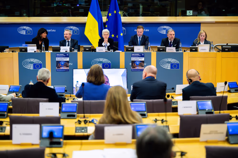 AFCO SEDE - Joint hearing on ‘ Institutional aspects of the Common European Defence Union ’