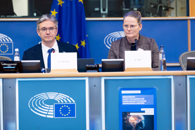 Fotogrāfija 34: SANT- Public hearing ' Brain health: Policy challenges and opportunities to manage neurological diseases '