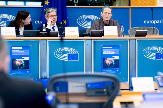 Fotogrāfija 29: SANT- Public hearing ' Brain health: Policy challenges and opportunities to manage neurological diseases '