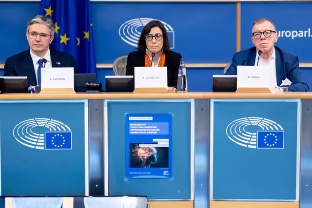 Fotogrāfija 14: SANT- Public hearing ' Brain health: Policy challenges and opportunities to manage neurological diseases '