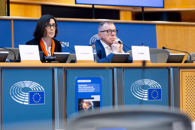 Fotogrāfija 22: SANT- Public hearing ' Brain health: Policy challenges and opportunities to manage neurological diseases '