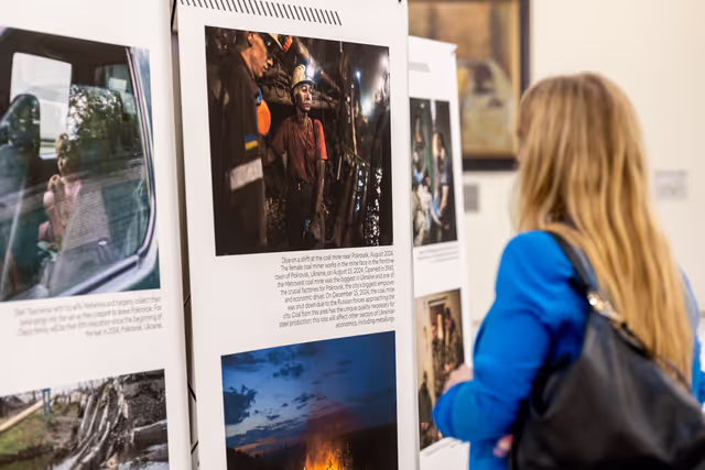 Φωτογραφία 20: Photo exhibition by Ukrainian journalist Serhii Korovayny