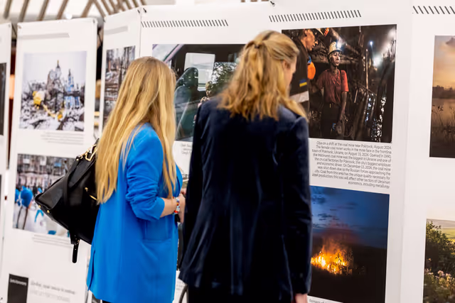 Φωτογραφία 22: Photo exhibition by Ukrainian journalist Serhii Korovayny