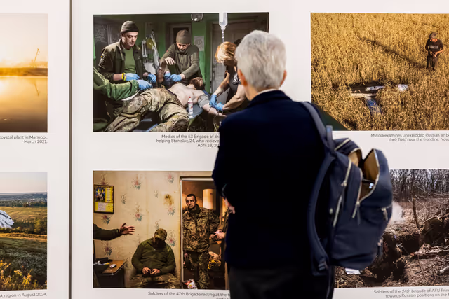 Φωτογραφία 6: Photo exhibition by Ukrainian journalist Serhii Korovayny
