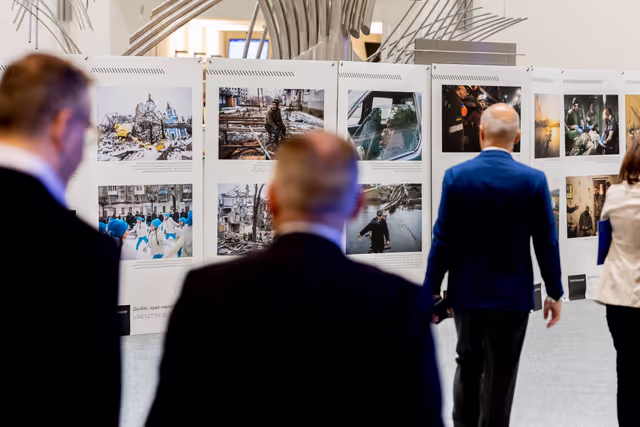 Φωτογραφία 1: Photo exhibition by Ukrainian journalist Serhii Korovayny