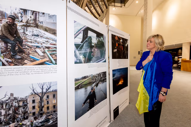 Φωτογραφία 19: Photo exhibition by Ukrainian journalist Serhii Korovayny
