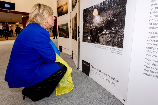 Photo exhibition by Ukrainian journalist Serhii Korovayny