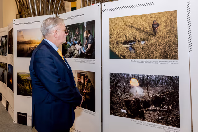 Φωτογραφία 15: Photo exhibition by Ukrainian journalist Serhii Korovayny