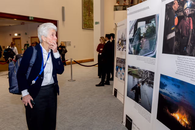 Φωτογραφία 8: Photo exhibition by Ukrainian journalist Serhii Korovayny