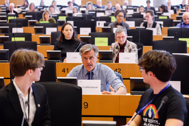 Fotografie 8: LIBE - Public Hearing on a European Citizens' Initiative (ECI) 'Ban on conversion practices in the European Union