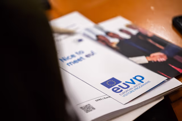 Photo 49: EUVP - Gender Equality & Equal Opportunities Thematic Week - Meeting with Nicolae STEFANUTA