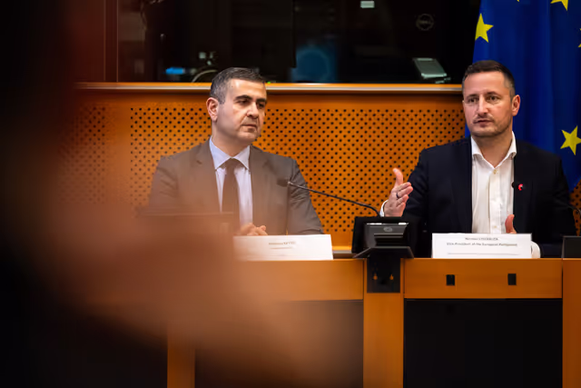 Photo 6: EUVP - Gender Equality & Equal Opportunities Thematic Week - Meeting with Nicolae STEFANUTA