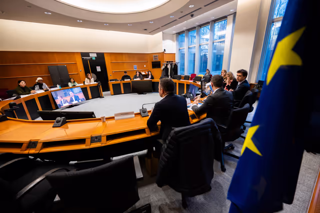 Photo 7: EUVP - Gender Equality & Equal Opportunities Thematic Week - Meeting with Nicolae STEFANUTA