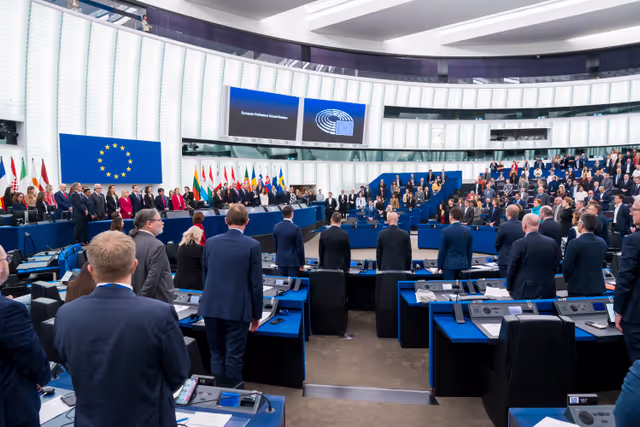 Foto 11: EP Plenary Session - European Parliament Annual Session - Order of merit announcement