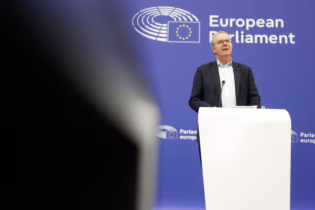 Photo 2: Press conference on the Protection of creative copyrighted work in AI-age