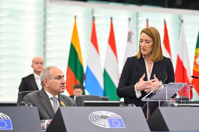 Fotografie 25: EP Plenary Session - Formal sitting with Nikol PASHINYAN, Armenian Prime Minister