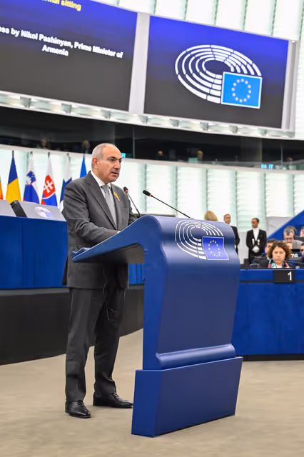 Fotografie 14: EP Plenary Session - Formal sitting with Nikol PASHINYAN, Armenian Prime Minister