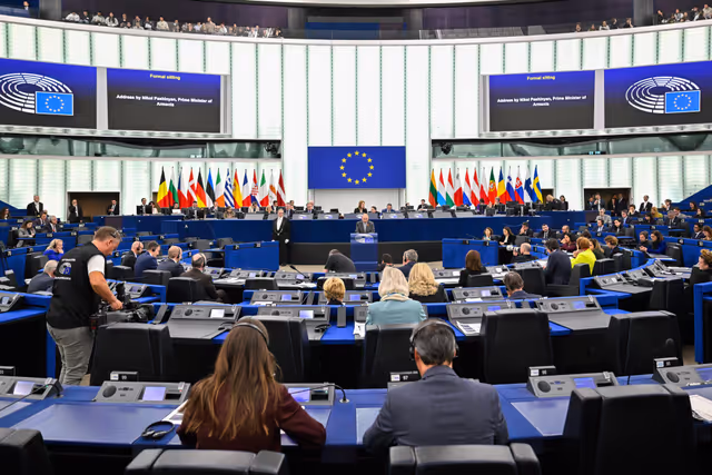 Fotografie 16: EP Plenary Session - Formal sitting with Nikol PASHINYAN, Armenian Prime Minister