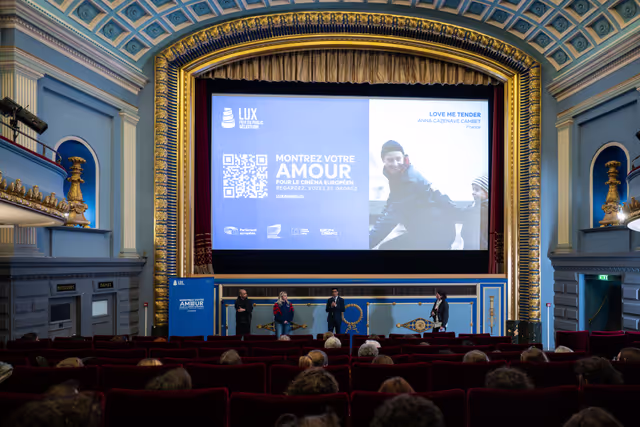 Fotografi 13: LUX Audience Award  - Screening of the movie ' Love Me Tender '