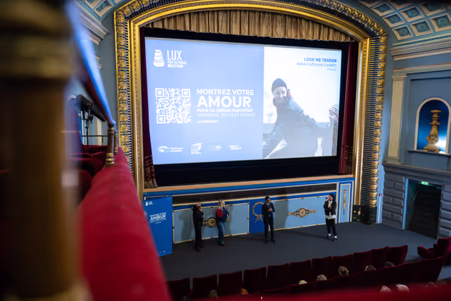 Fotografi 12: LUX Audience Award  - Screening of the movie ' Love Me Tender '