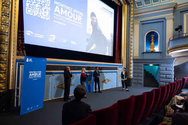 LUX Audience Award  - Screening of the movie ' Love Me Tender '