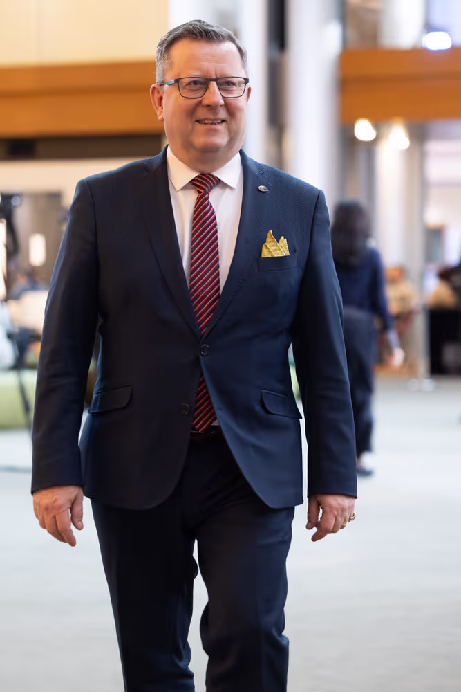Antonin STANEK in the EP in Strasbourg