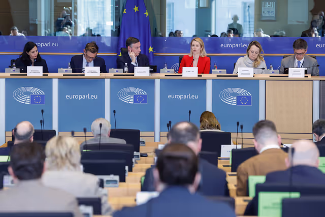 Fotagrafa 32: AFET - Structured Dialogue on the Commission Work Programme: Exchange of views with Kaja Kallas, High Representative/Vice-President for Foreign Affairs and Security Policy