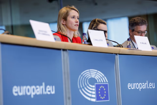 Fotagrafa 29: AFET - Structured Dialogue on the Commission Work Programme: Exchange of views with Kaja Kallas, High Representative/Vice-President for Foreign Affairs and Security Policy