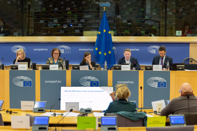 Fotografi 21: EMPL - Presentation of the EURES Report on labour shortages and surpluses 2025