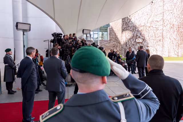 Official visit by Roberta METSOLA, EP President to Berlin (Germany) - Meeting with Friedrich MERZ, German Federal Chancellor