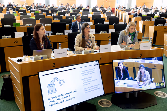 Fotografie 9: LIBE AFCO - Democracy and Elections in the Artificial Intelligence Era