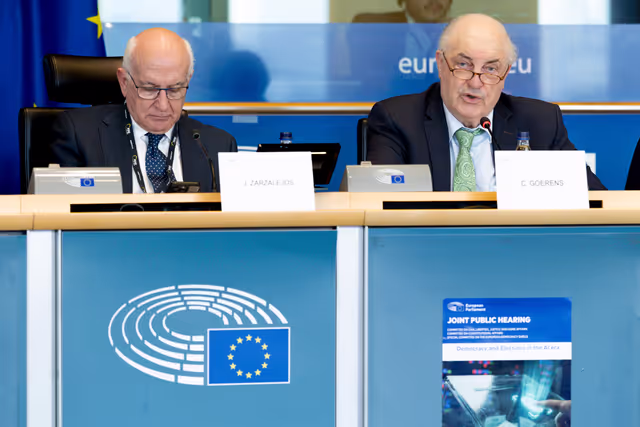 Fotografie 16: LIBE AFCO - Democracy and Elections in the Artificial Intelligence Era