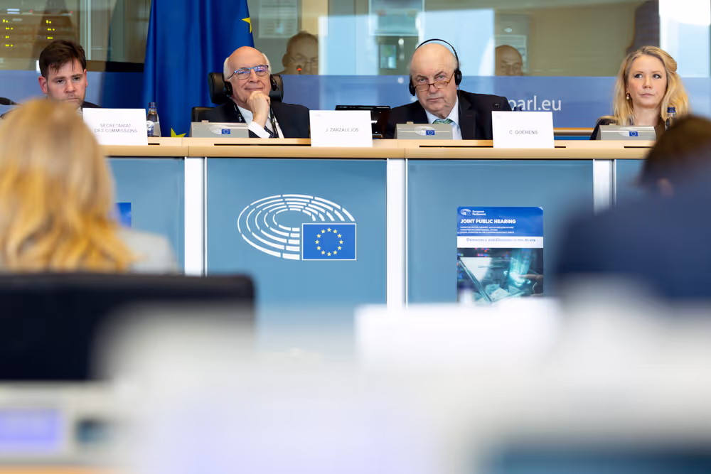 LIBE AFCO - Democracy and Elections in the Artificial Intelligence Era