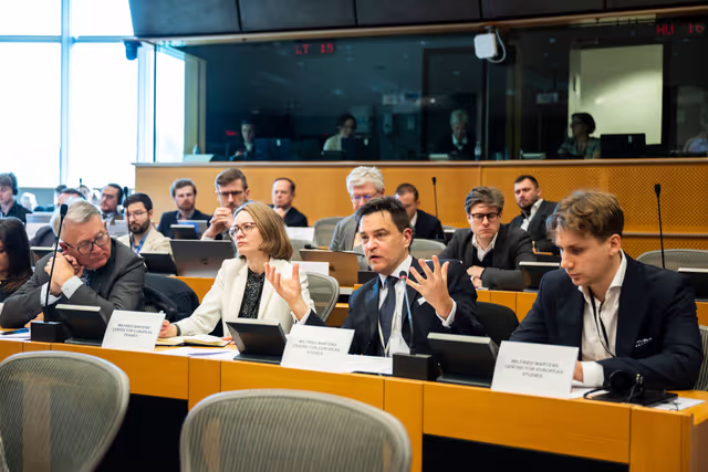 AFCO - Exchange of views with European political foundations