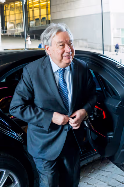 Roberta METSOLA, EP President meets with António GUTERRES, Secretary General of the United Nation