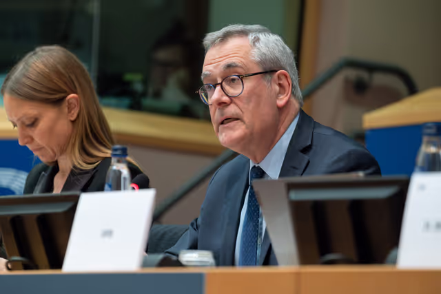 Fotografi 15: ECON.- Public Hearing with Dominique Laboureix, Chair of the Single Resolution Board (SRB)