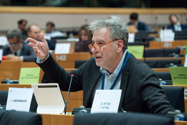 Fotografi 11: ECON.- Public Hearing with Dominique Laboureix, Chair of the Single Resolution Board (SRB)