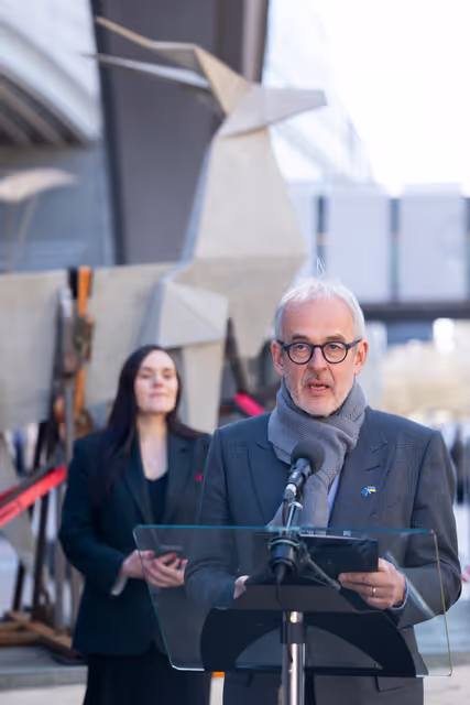 Photo 24: Opening ceremony of the sculpture Origami Deer by Zhanna Kadyrova