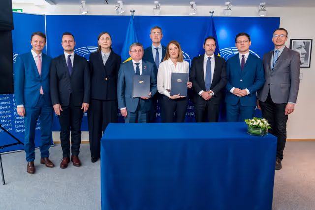 Signing of the Memorandum of Understanding between the European Parliament and the Parliament of the Republic of Moldova on a Joint Framework for Parliamentary Democracy