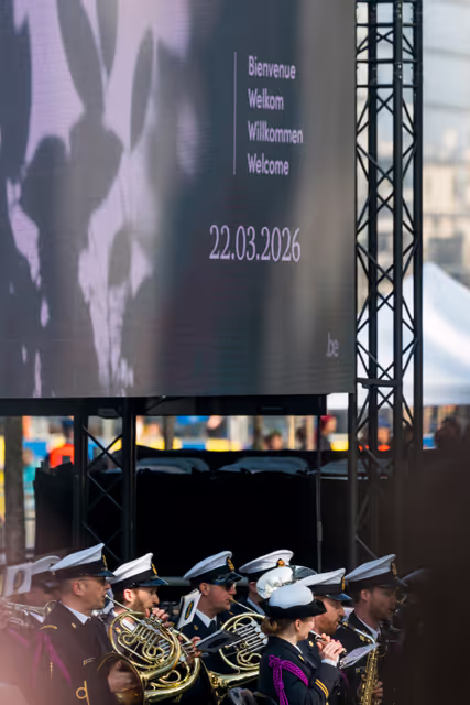 Φωτογραφία 39: Commemoration of the 2016 Brussels terrorist attacks