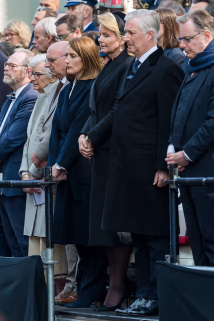 Φωτογραφία 30: Commemoration of the 2016 Brussels terrorist attacks